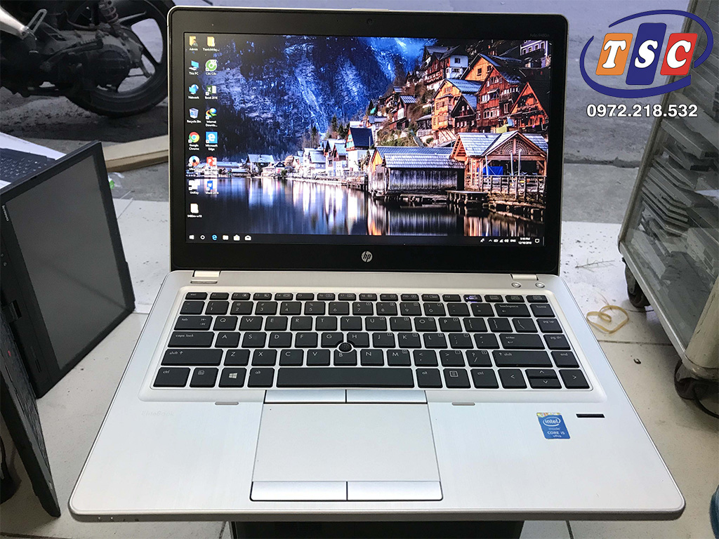 Laptop Hp Elitebook Folio 9480m Ultrabook i5-4300U| RAM 4G | SSD 128GB | 14 Inches HD | Card on